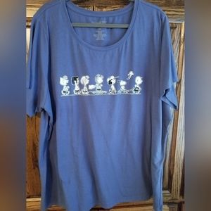 Women's Plus Size 3X PEANUTS Graphic Tee~KOHLS